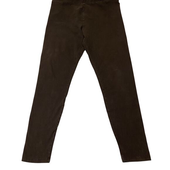 Style & Co Leggings Brown Size Large Stretchy EUC - Picture 1 of 16